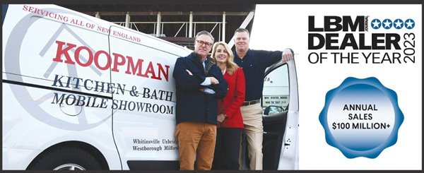 LBM Journal Names Koopman Lumber the 2023 Dealer of the Year Main Image